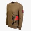 Picture of Arsenal Medium Khaki Cotton-Poly Standard Fit Alpha Pullover Sweater