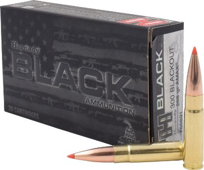 Picture of Hornady 80891 Black 300 Blackout 208 Gr Hornady A Max 20 Per Box/ 10 Case 