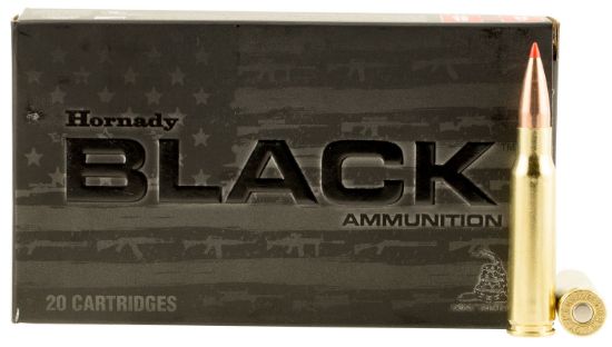 Picture of Hornady 80971 Black 308 Win 168 Gr Hornady A Max 20 Per Box/ 10 Case 