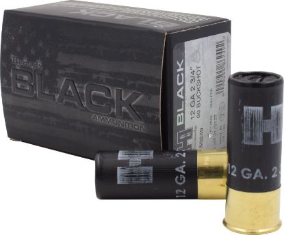 Picture of Hornady 86249 Black 12 Gauge 2.75" 00 Buck Shot 10 Per Box/ 10 Case 