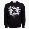 Picture of Arsenal Large Black Cotton-Poly Standard Fit Centre Graphic Pullover Sweater