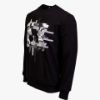 Picture of Arsenal Large Black Cotton-Poly Standard Fit Centre Graphic Pullover Sweater