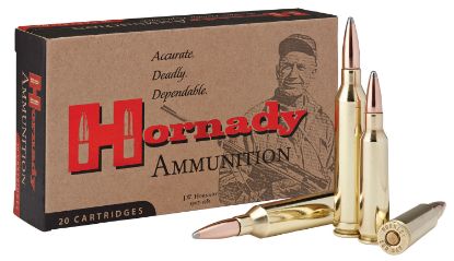 Picture of Hornady 8132 Custom 250 Savage 100 Gr Interlock Spire Point 20 Per Box/ 10 Case 