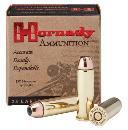 Picture of Hornady 9077 Custom 41 Rem Mag 210 Gr Hornady Xtp Hollow Point 20 Per Box/ 10 Case 