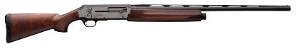 Picture of Browning 011413304 Silver Field 12 Gauge 28" 3" 4+1, Alloy Receiver With Silver/Matte Black Bi-Tone Finish, Satin Turkish Walnut Stock With Cut Checkering 