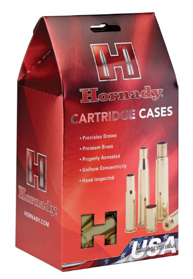 Picture of Hornady 86701 Unprimed Cases Cartridge 300 Wsm Rifle Brass 