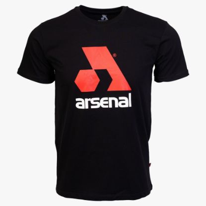 Picture of Arsenal Large Black Cotton Relaxed Fit Logo T-Shirt