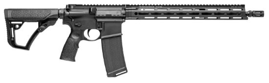 Picture of Daniel Defense 0212802241047 Ddm4 V7 Lw 5.56X45mm Nato 16" 30+1 Black Hard Coat Anodized 6 Position W/Softtouch Overmolding Stock 