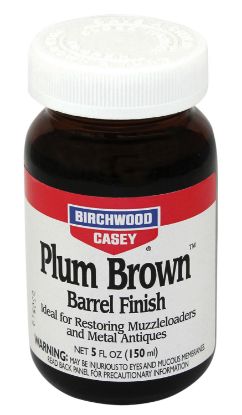Picture of Birchwood Casey 14130 Plum Brown Barrel Finish 5 Oz. Bottle 