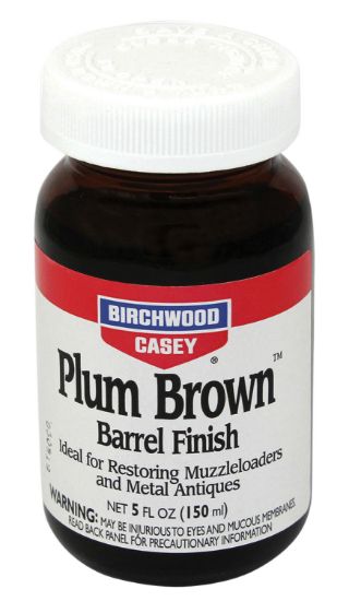 Picture of Birchwood Casey 14130 Plum Brown Barrel Finish 5 Oz. Bottle 