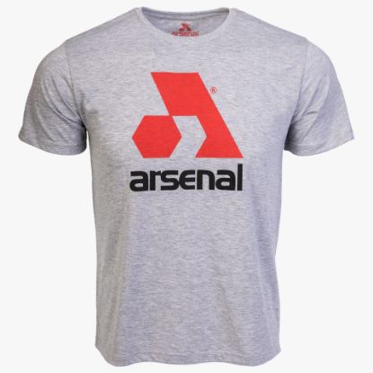 Picture of Arsenal Large Gray Cotton Relaxed Fit Logo T-Shirt