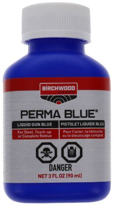 Picture of Birchwood Casey 13125 Perma Blue Liquid 3 Oz. Bottle 