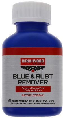 Picture of Birchwood Casey 16125 Blue & Rust Remover 3 Oz. Bottle 
