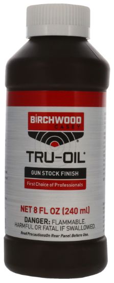 Picture of Birchwood Casey 23035 Tru-Oil Gun Stock Finish Natural Wood 8 Oz. Bottle 
