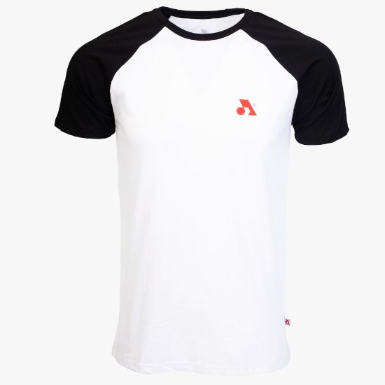 Picture of Arsenal Medium White / Black Cotton Relaxed Fit Retro T-Shirt