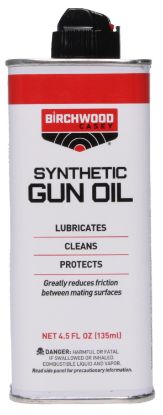 Picture of Birchwood Casey 44128 Synthetic Gun Oil 4.5 Oz Spout Can 