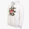 Picture of Arsenal Beige Cotton-Poly Relaxed Fit Graphic Pullover Hoodie