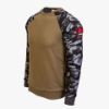 Picture of Arsenal Khaki / Black Camo Cotton-Poly Standard Fit Pullover Sweater