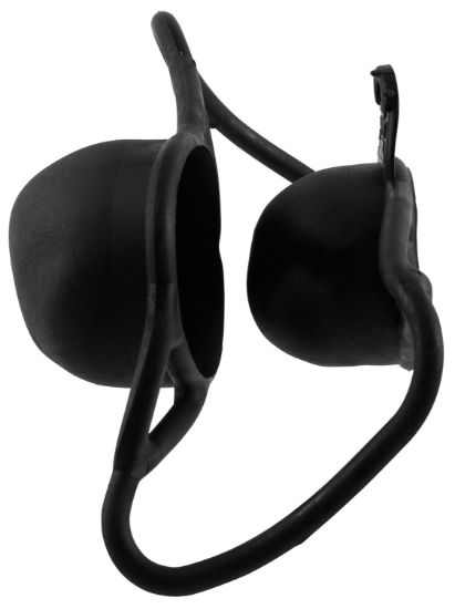 Picture of Butler Creek 19000 Bikini Scope Cover Up To 62Mm Obj. Black Rubber 