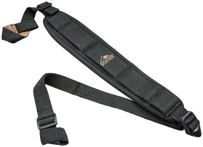 Picture of Butler Creek 80023 Comfort Stretch Shotgun Sling Black Neoprene W/Non-Slip Grippers 2.50" Wide Adjustable Design 