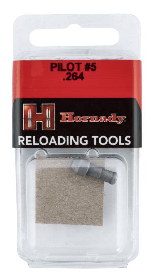 Picture of Hornady 390947 Cam Lock Pilot .264 Silver 6.5 Creedmoor Steel 