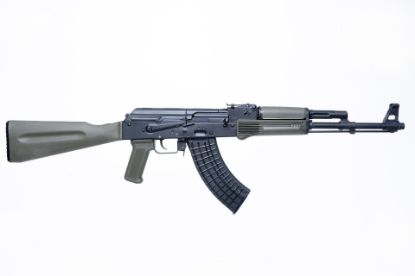 Picture of Arsenal Slr-107R Ak47 Rifle 7.62X39 Semi-Auto Stamped Receiver Nato Length Od Green Polymer Stock