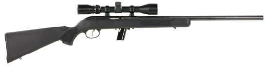 Picture of Savage Arms 45100 64 Fvxp Full Size 22 Lr 10+1, 21" Matte Blued Heavy Barrel, Matte Blued Steel Receiver, Matte Black Stock, Right Hand 