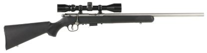 Picture of Savage Arms 95200 93 Fvss Xp 22 Wmr Caliber With 5+1 Capacity, 21" Barrel, Matte Stainless Metal Finish, Matte Black Synthetic Stock & Accutrigger Right Hand (Full Size) Includes 3-9X40mm Scope 