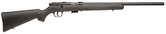 Picture of Savage Arms 96700 93R17 Fv 17 Hmr Caliber With 5+1 Capacity, 21" Heavy Barrel, Matte Blued Metal Finish, Matte Black Synthetic Stock & Accutrigger Right Hand (Full Size) 