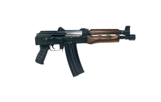 Picture of Zastava Zpap85 5.56X45mm Black Semi-Automatic 30 Round Pistol With Wood Handguard