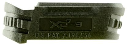 Picture of Springfield Armory Xds5902m Backstrap Sleeve Made Of Polymer With Black Finish & 1 Piece Design For 9Mm Luger Springfield Xd-S With #2 Backstrap & 3.30"-4" Barrel 