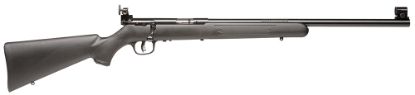 Picture of Savage Arms 28900 Mark I Fvt 22 Short, 22 Long Or 22 Lr Caliber With 1Rd Capacity, 21" Barrel, Satin Blued Metal Finish, Black Synthetic Stock & Accutrigger Right Hand (Full Size) 