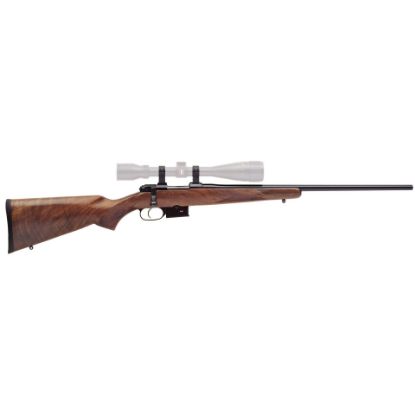 Picture of Cz 527 American 204 Ruger Walnut Bolt Action 5 Round Rifle