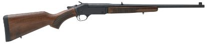 Picture of Henry H01544 Single Shot 44 Rem Mag Caliber With 1Rd Capacity, 22" Barrel, Overall Blued Metal Finish & American Walnut Stock, Right Hand (Full Size) 