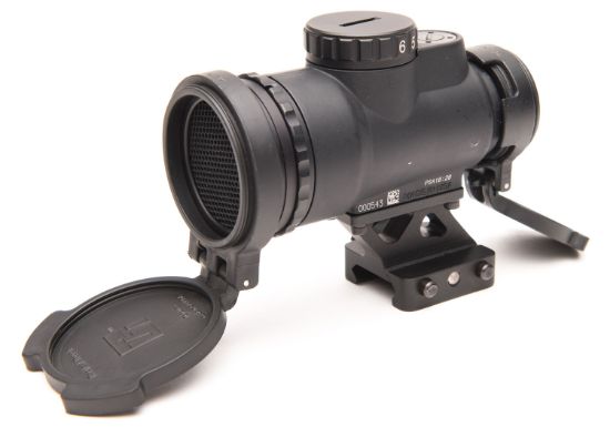 Picture of Trijicon 2200018 Mro Patrol Matte Black 1X25mm 2 Moa Red Dot Reticle 