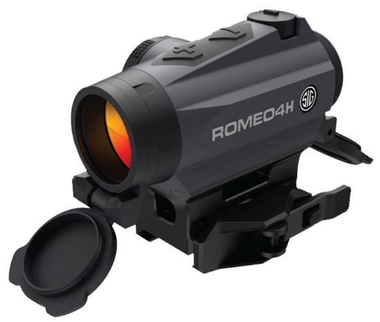 Picture of Sig Sauer Electro-Optics Sor43011 Romeo4h Graphite 1X20mm 2 Moa Red Ballistic Circle Dot Reticle 