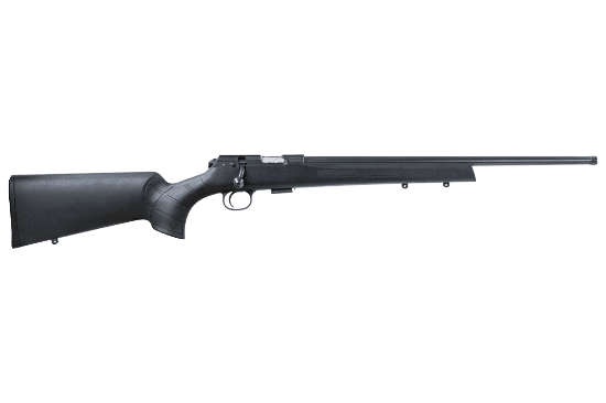 Picture of Cz 457 Synthetic 22Lr Black Bolt Action 5 Round Rifle