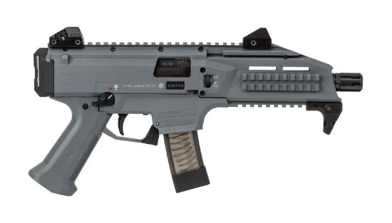 Picture of Cz Scorpion Evo 3 9Mm Grey Semi-Automatic 10 Round Pistol