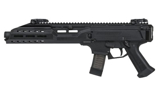 Picture of Cz Scorpion Evo 3 S1 With Flash Can 9Mm Black Pistol