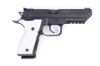 Picture of Arex Rex Alpha 9 9Mm Black With White Aluminum Grips Semi-Automatic 20 Round Pistol