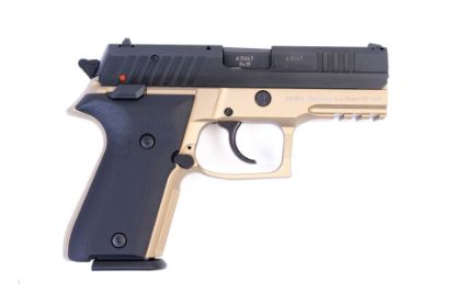 Picture of Arex Rex Zero 1Cp-03B1 9Mm Flat Dark Earth With Hogue Black Grips  15Rd Pistol