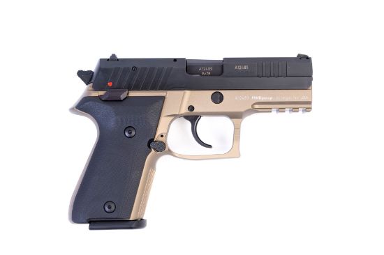 Picture of Arex Rex Zero 1Cp-05B1 Flat Dark Earth With Hogue Black Grips 9Mm Semi-Automatic 10 Round Pistol