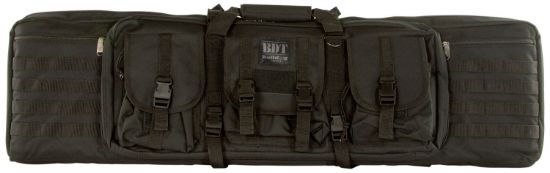 Picture of Bulldog Bdt4043b Bdt Tactical Single Black Nylon, 3 Accessory Pockets, Deluxe Padded Backstraps, Lockable Zippers & Padded 