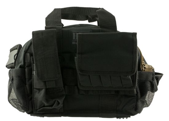 Picture of Bulldog Bdt940b Bdt Tactical Range Bag Black Finish Colorized Zipper 