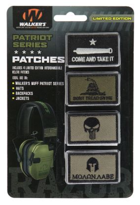 Picture of Walkers Gxppatkit Patriot Muff Patch Kit Come & Take It Version Velcro 