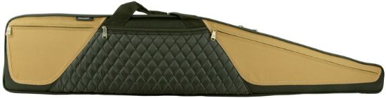 Picture of Bulldog Bd36044 Elite Rifle Case 44" Black W/Tan Panels Water-Resistant Nylon 