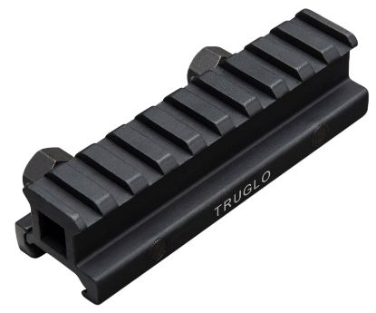 Picture of Truglo Tg8980b Picatinny Riser Mount Matte Black Anodized 