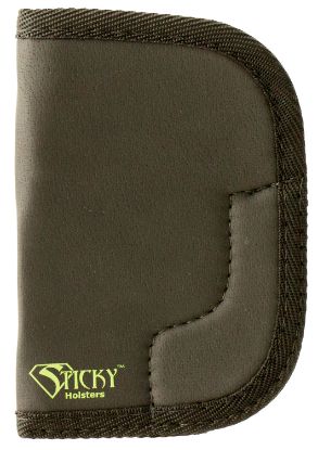 Picture of Sticky Holsters Md6 Md-6 Black/Green Latex Free Rubber Fits Ruger Sp101 Ambidextrous 