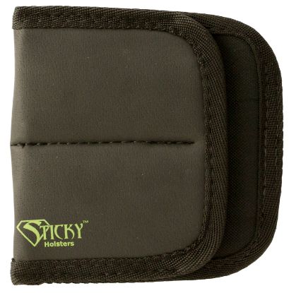 Picture of Sticky Holsters Dsmp Dual Mag Pouch Double Black/Green Latex Free Rubber 