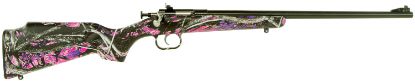 Picture of Crickett Ksa2160 Youth 22 Lr 1Rd 16.12" Barrel & Receiver, Fixed Front/Adjustable Rear Peep Sight, Hydro Dipped Muddy Girl Synthetic Stock W/11.5" Lop, Rebounding Firing Pin Safety 